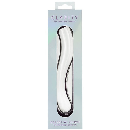 Creative Conceptions Celestial Curve Double Ender Glass Dildo