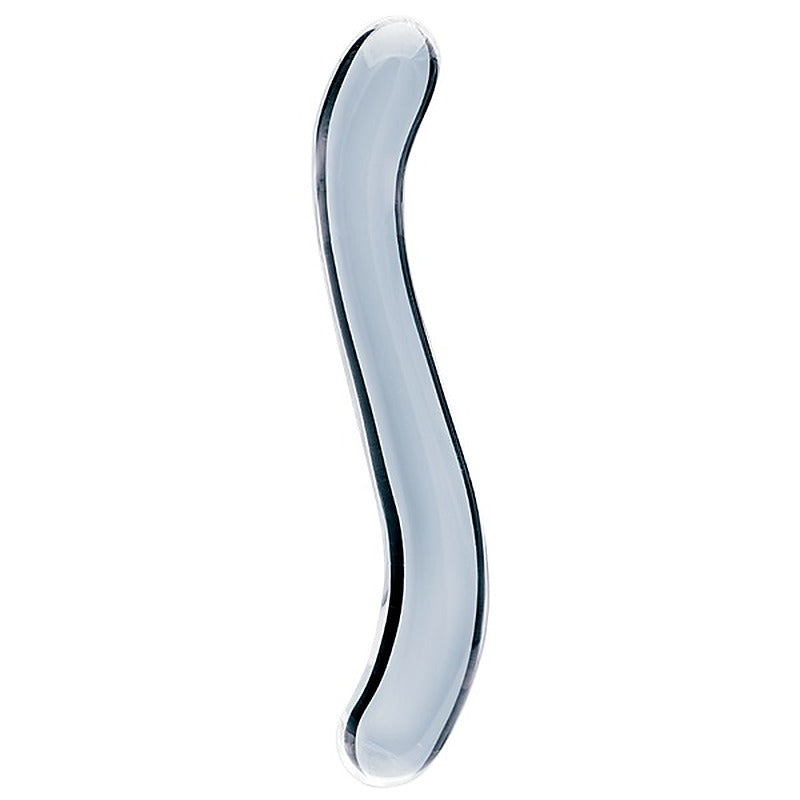 Celestial Curve Double Ender Glass Dildo - Glass Sex Toys