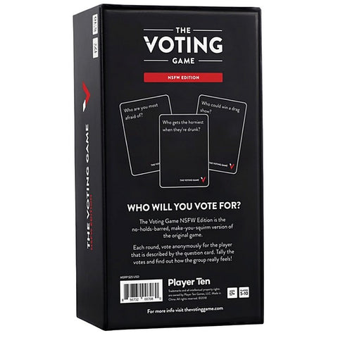 The Voting Adult Party Game By Creative Conceptions - Sex Games, Coupons and Tricks