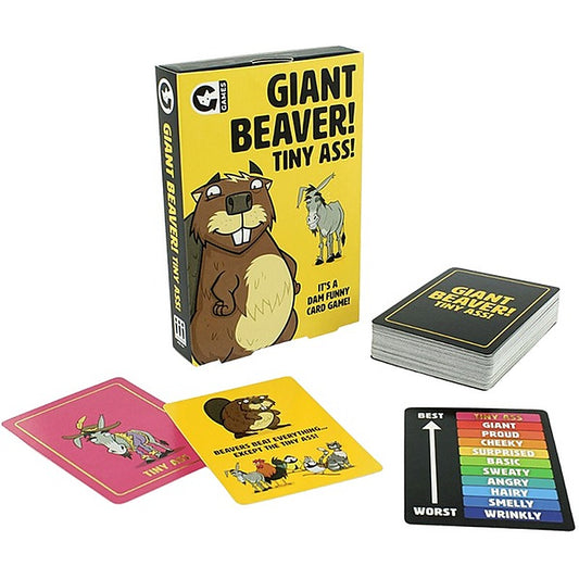 Creative Conceptions Giant Beaver Tiny Ass Card Game