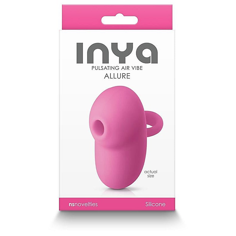 NS Novelties INYA Allure Clitoral Suction Cup Pink - Clit Ticklers and Pulsators