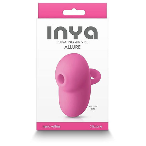 NS Novelties INYA Allure Clitoral Suction Cup Pink - Clit Ticklers and Pulsators