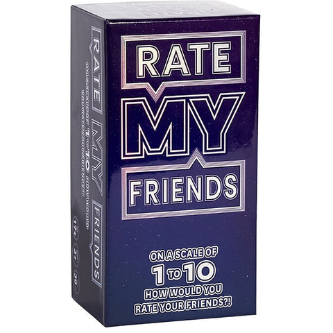 Rate My Friends Sex Card Game By Creative Conceptions - Sex Games, Coupons and Tricks