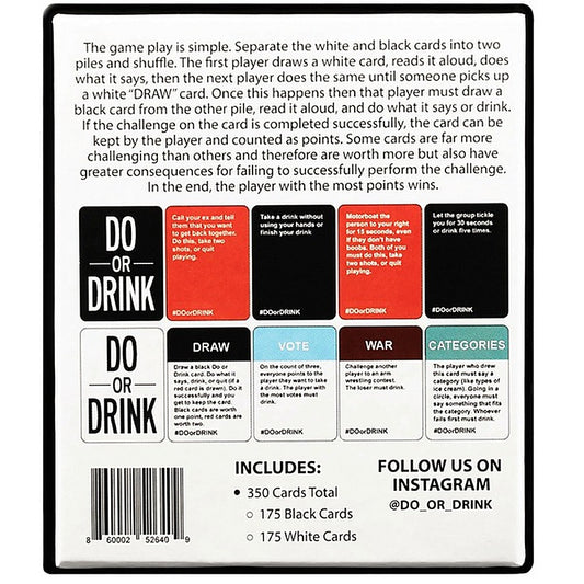 Creative Conceptions Do Or Drink Adult Sex Game