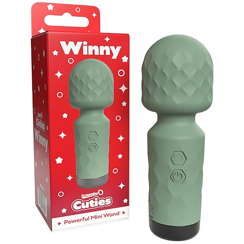 Cuties Winny Rechargeable Mini Wand By Screaming O - Body Wands