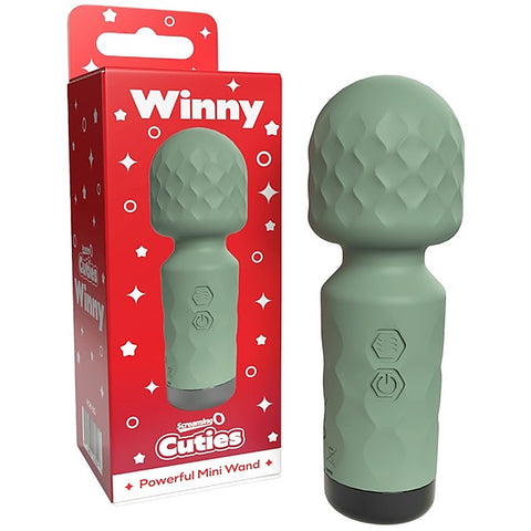 Cuties Winny Rechargeable Mini Wand By Screaming O - Body Wands