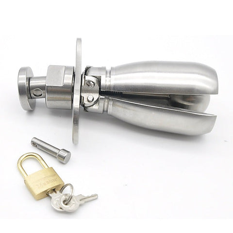 Deluxe Chastity Locking Anal Plug By Bdstyle - Butt Plugs