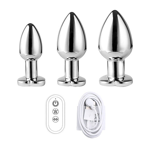 App Controlled Light Up Rainbow Led Anal Plug By Bdstyle - Butt Plugs
