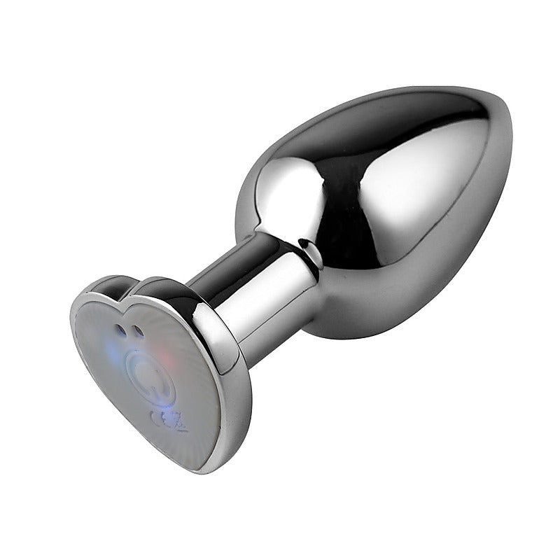 App Controlled Light Up Rainbow Led Anal Plug By Bdstyle - Butt Plugs