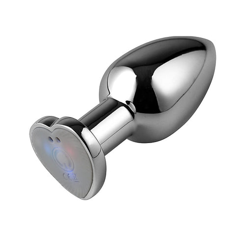 App Controlled Light Up Rainbow Led Anal Plug By Bdstyle - Butt Plugs
