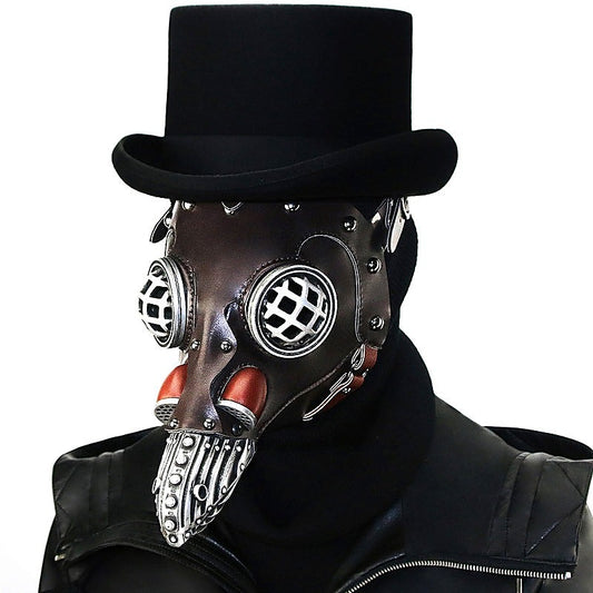 BDStyle Plague Doctor Gothic Bird Beak Bondage Mask - Masks And Blindfolds
