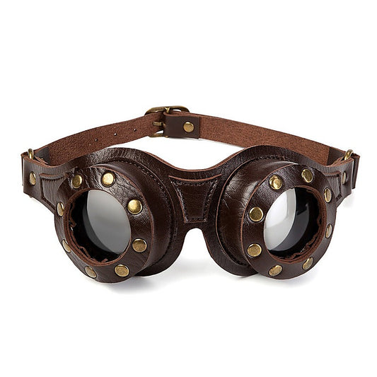 BDStyle Steampunk Cosplay Motorcycle Goggles - Masks And Blindfolds