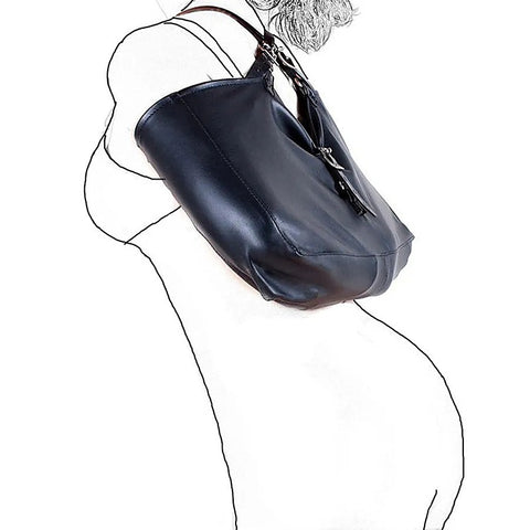 Tight Bondage Locking Armbinder Back-Bag Sheath By Bdstyle - Her Fetish