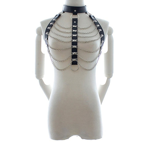 Zena Open Breast Fetish Body Harness By Bdstyle - Her Fetish