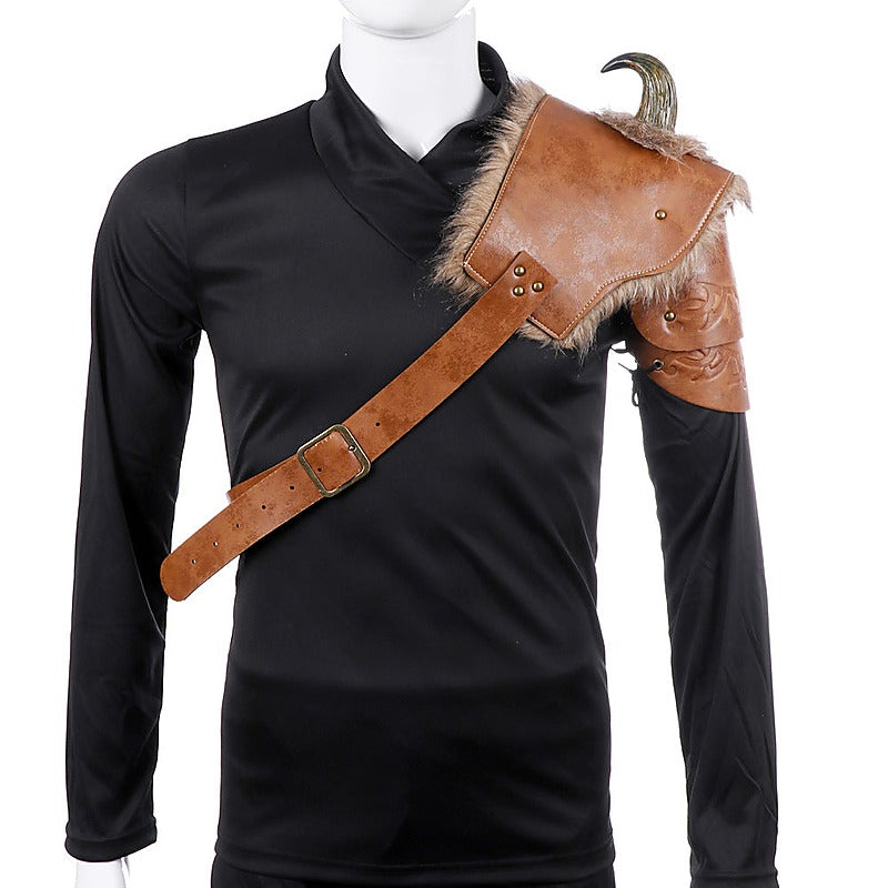 Mens Horned Shoulder Armor Fetish Wear By Bdstyle - Cuffs And Restraints