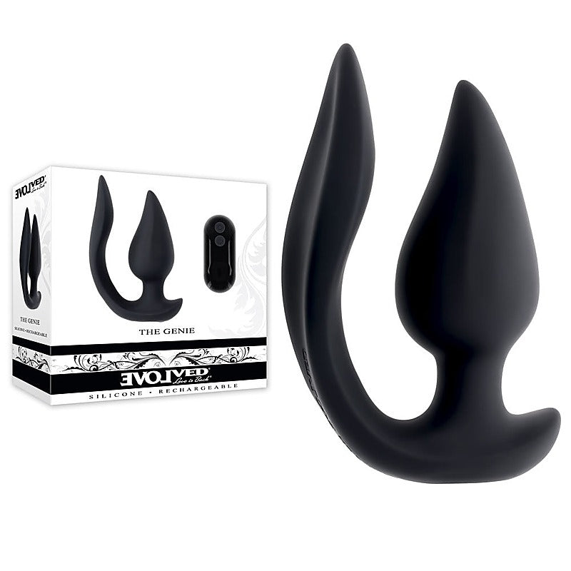 Evolved THE GENIE Plug with Wireless Remote - Butt Plugs