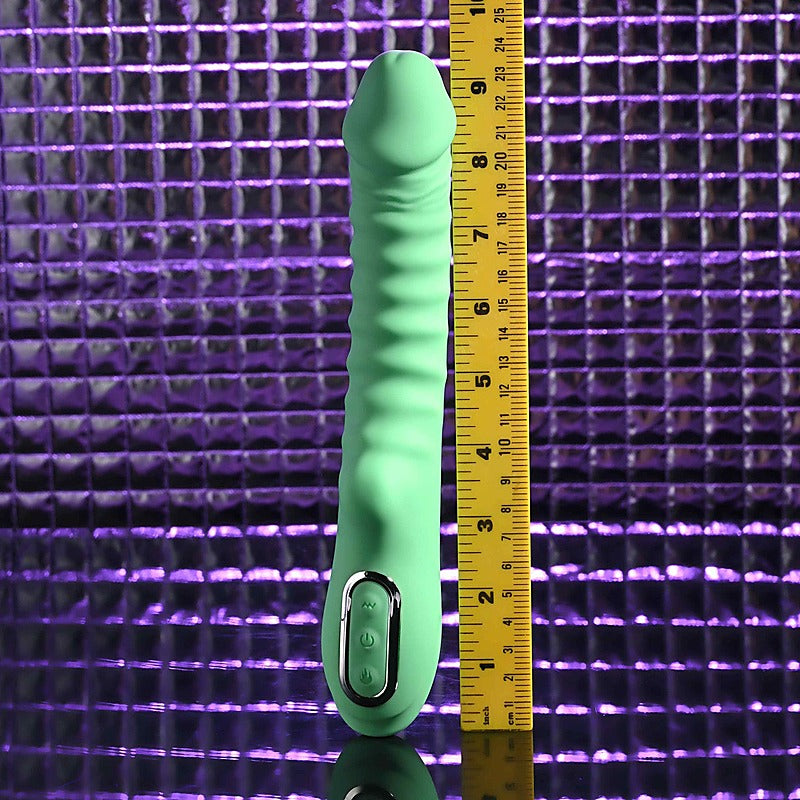 Evolved FULL THROTTLE Mint USB Rechargeable Vibrator - G-Spot Vibrators