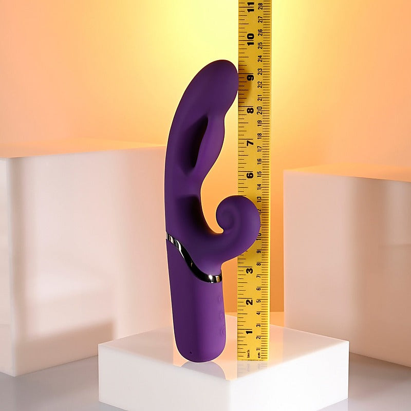 Evolved PLEASURE PUFF Inflatable Rabbit Vibrator - Rabbit Vibrators