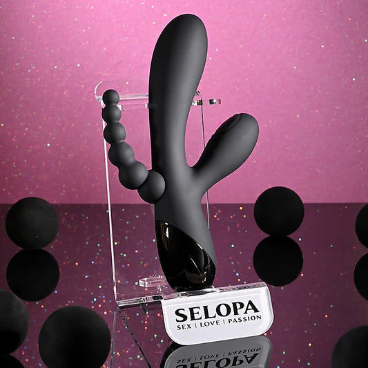 Evolved Selopa TRIPLE ACES Rechargeable Triple Stimulator Vibe