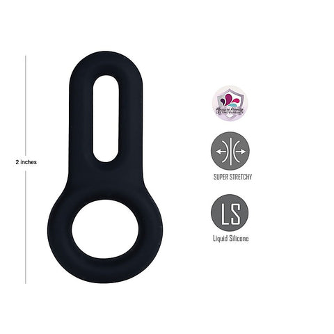 Super Stretchy Cock and Balls Cock Ring by Maia Toys - Stretchy Cock Rings