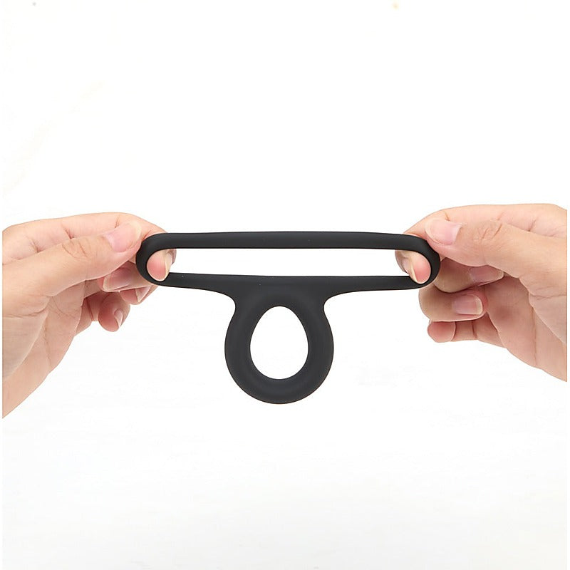 Super Stretchy Cock and Balls Cock Ring by Maia Toys - Stretchy Cock Rings