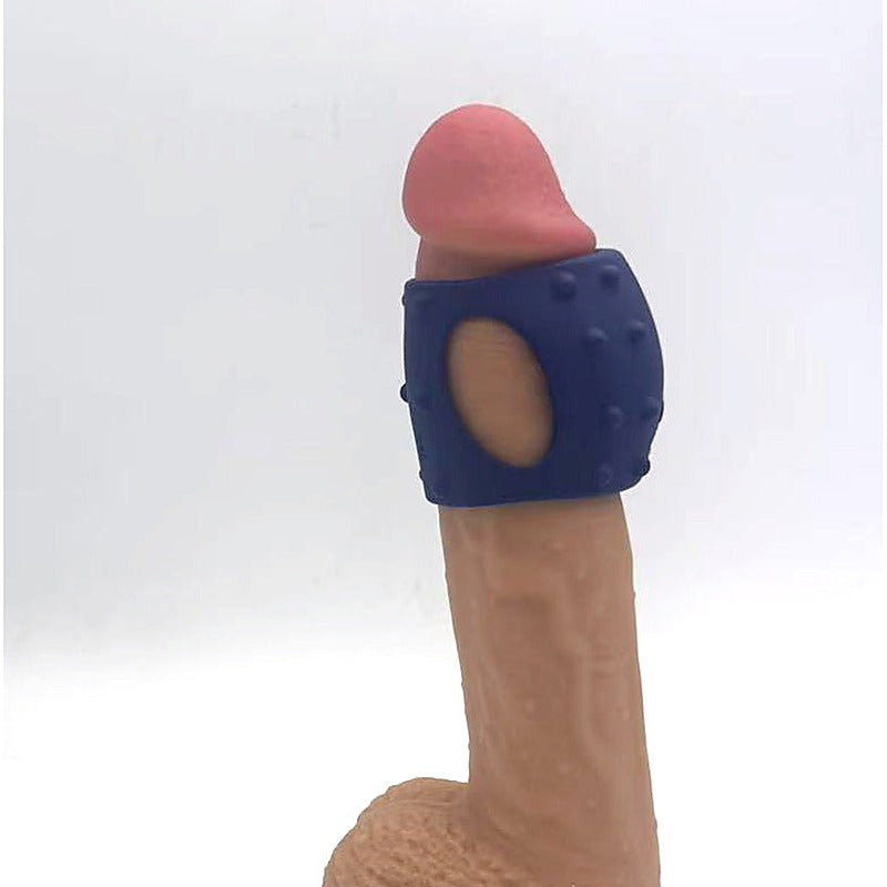 Maia Romeo Rechargeable Vibrating Girth Enhancer Sleeve - Penis Sleeves and Extenders
