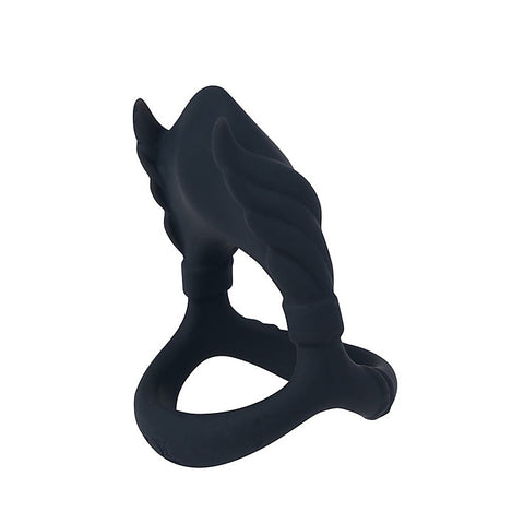 ROCKY USB Rechargeable Vibrating Cock & Balls Cock Ring - Vibrating Cock Rings