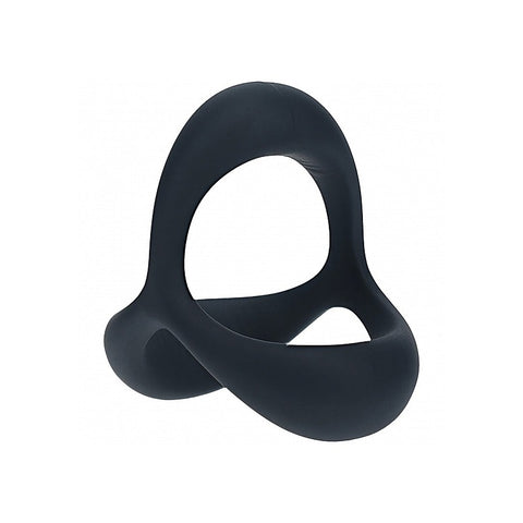 LEVELZ Tri O Ergo Silicone Cock Ring Cock & Balls Rings - Stretchy Cock Rings