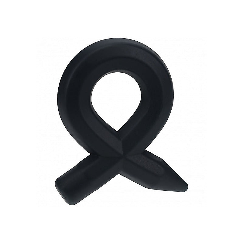 Shots Levelz Pencil Liquid Silicone Stretchy Cock Ring - Stretchy Cock Rings