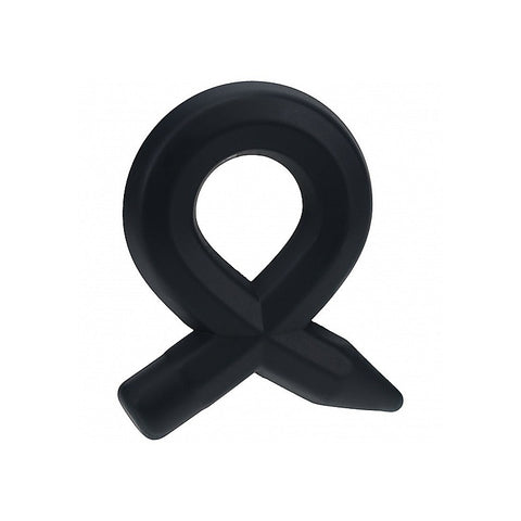 Shots Levelz Pencil Liquid Silicone Stretchy Cock Ring - Stretchy Cock Rings