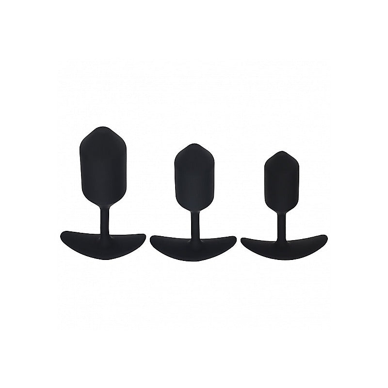LEVELZ Weighted Anal Plug Training Set Weighted Butt Plugs - Butt Plugs
