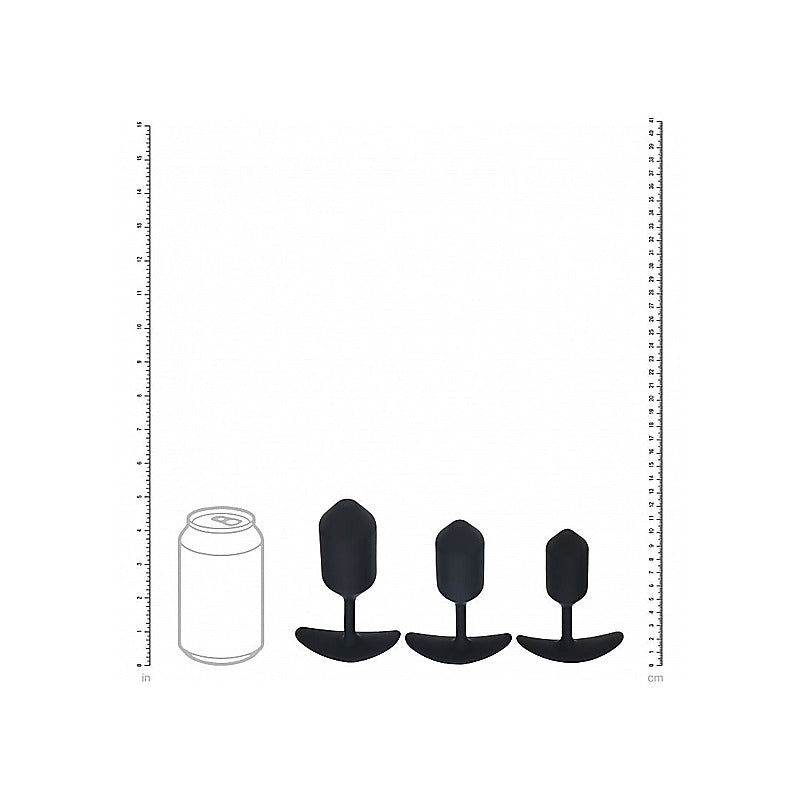 LEVELZ Weighted Anal Plug Training Set Weighted Butt Plugs - Butt Plugs
