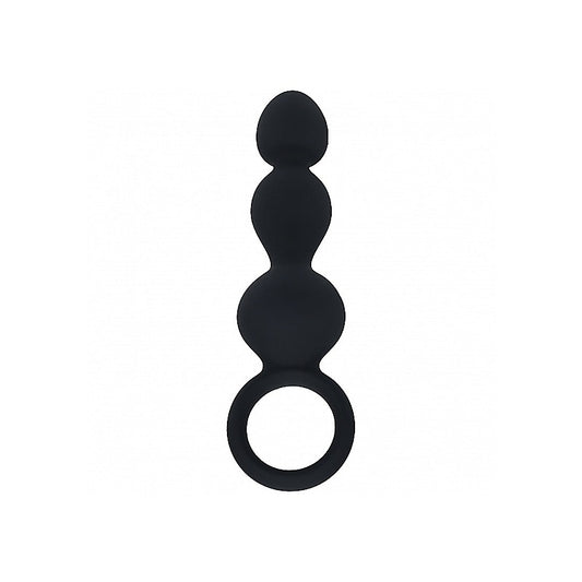 Levelz Beaded Silicone Anal Probe By Shots Toys - Anal Beads and Balls
