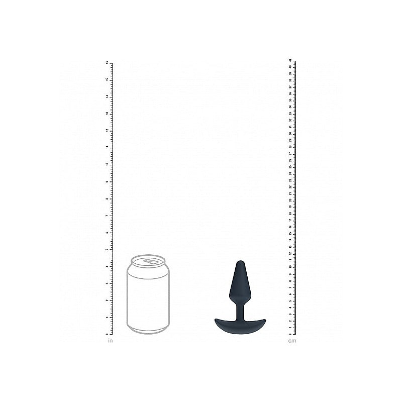 Levelz Classic Vibrating Silicone Anal Plug By Shots Toys - Butt Plugs