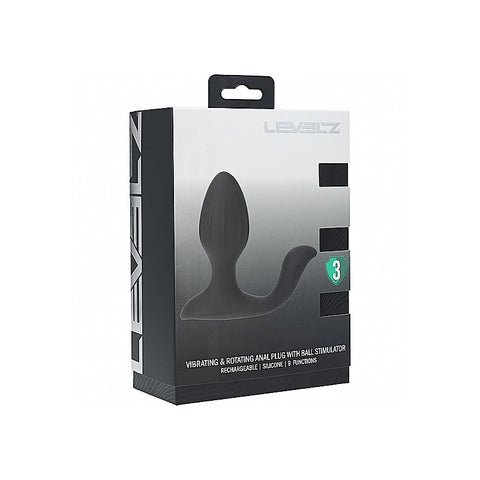 LEVELZ & Anal Plug with Ball Stimulator Butt Plug - Butt Plugs