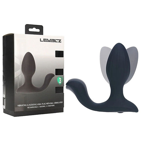 LEVELZ & Anal Plug with Ball Stimulator Butt Plug - Butt Plugs