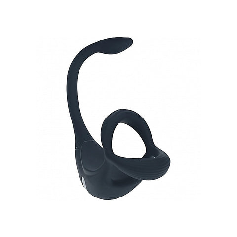 LEVELZ Vibrating TriO Cock Ring with Prostate Stimulator - Vibrating Cock Rings