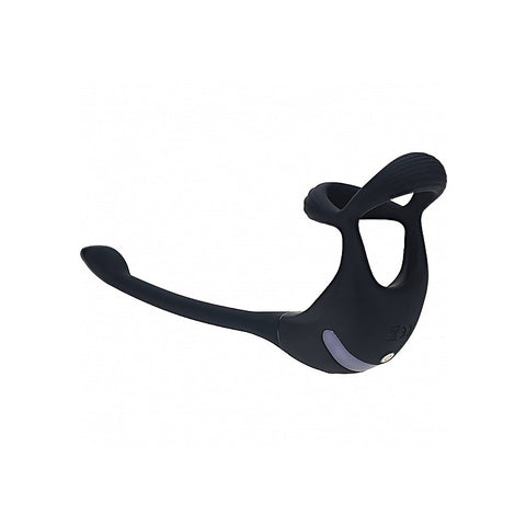 LEVELZ Vibrating TriO Cock Ring with Prostate Stimulator - Vibrating Cock Rings