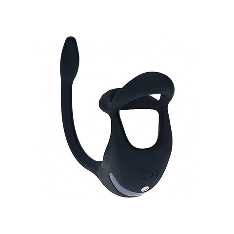 LEVELZ Vibrating TriO Cock Ring with Prostate Stimulator - Vibrating Cock Rings