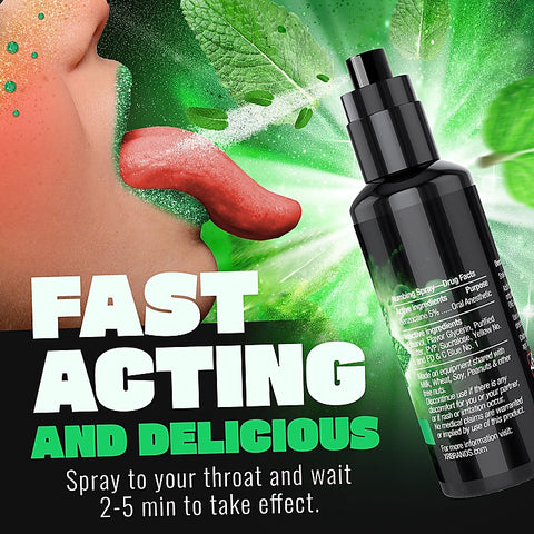 Good Blow Deep Throat Spray Spearmint Numbing Spray - Delay and Excite Sprays