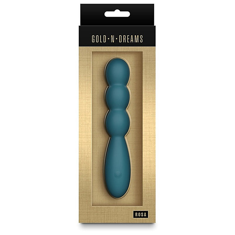 Gold-n-Dreams Rosa Emerald Anal Bead by NS Novelties - Anal Beads and Balls