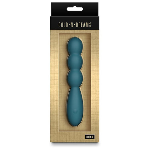Gold-n-Dreams Rosa Emerald Anal Bead by NS Novelties - Anal Beads and Balls
