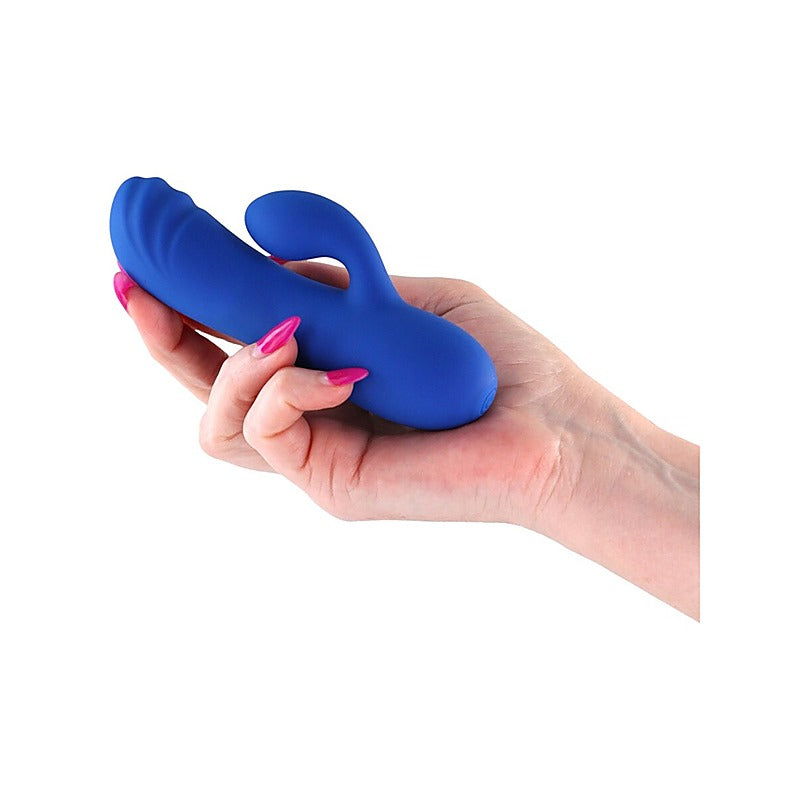 Gold-n-Dreams Sabrina Sapphire Rabbit Vibrator - Rabbit Vibrators