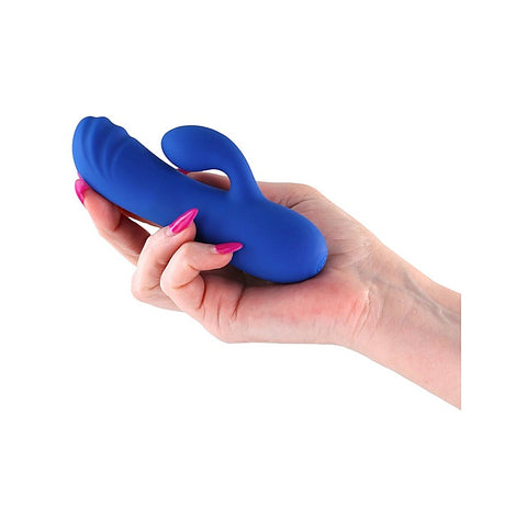 Gold-n-Dreams Sabrina Sapphire Rabbit Vibrator - Rabbit Vibrators