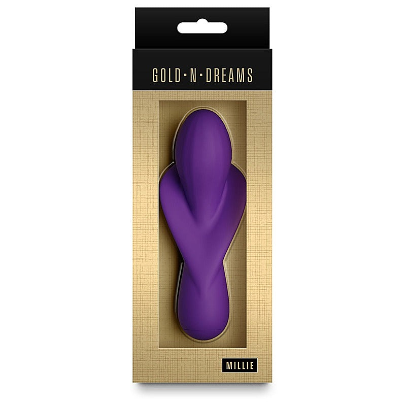 Gold-n-Dreams Millie Amethyst Vibrator by NS Novelties - G-Spot Vibrators
