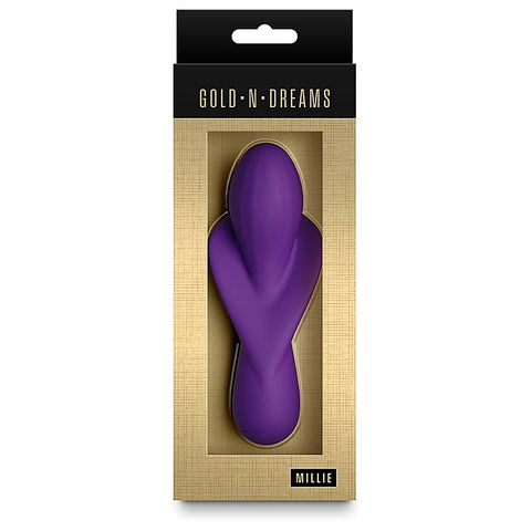 Gold-n-Dreams Millie Amethyst Vibrator by NS Novelties - G-Spot Vibrators