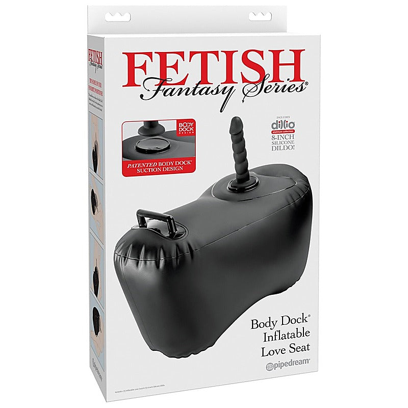 Fetish Fantasy Series Body Dock Inflatable Love Seat Sex - Sex Furniture