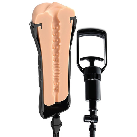 PDX Extreme Wet Pussies Super Sucker Stroker Light - Masturbators and Strokers