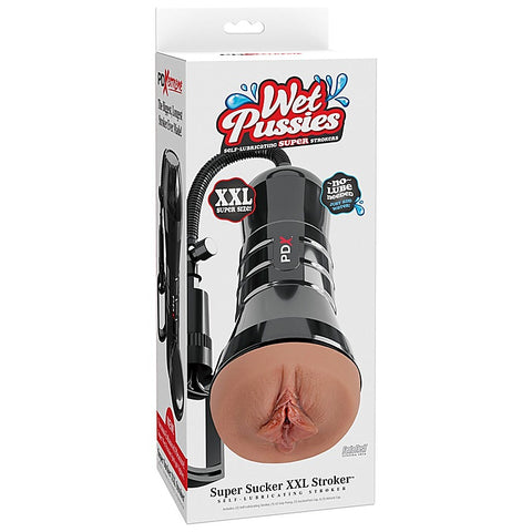 PDX Extreme Wet Pussies Super Sucker Stroker Light - Masturbators and Strokers