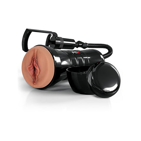 PDX Extreme Wet Pussies Super Sucker Stroker Light - Masturbators and Strokers